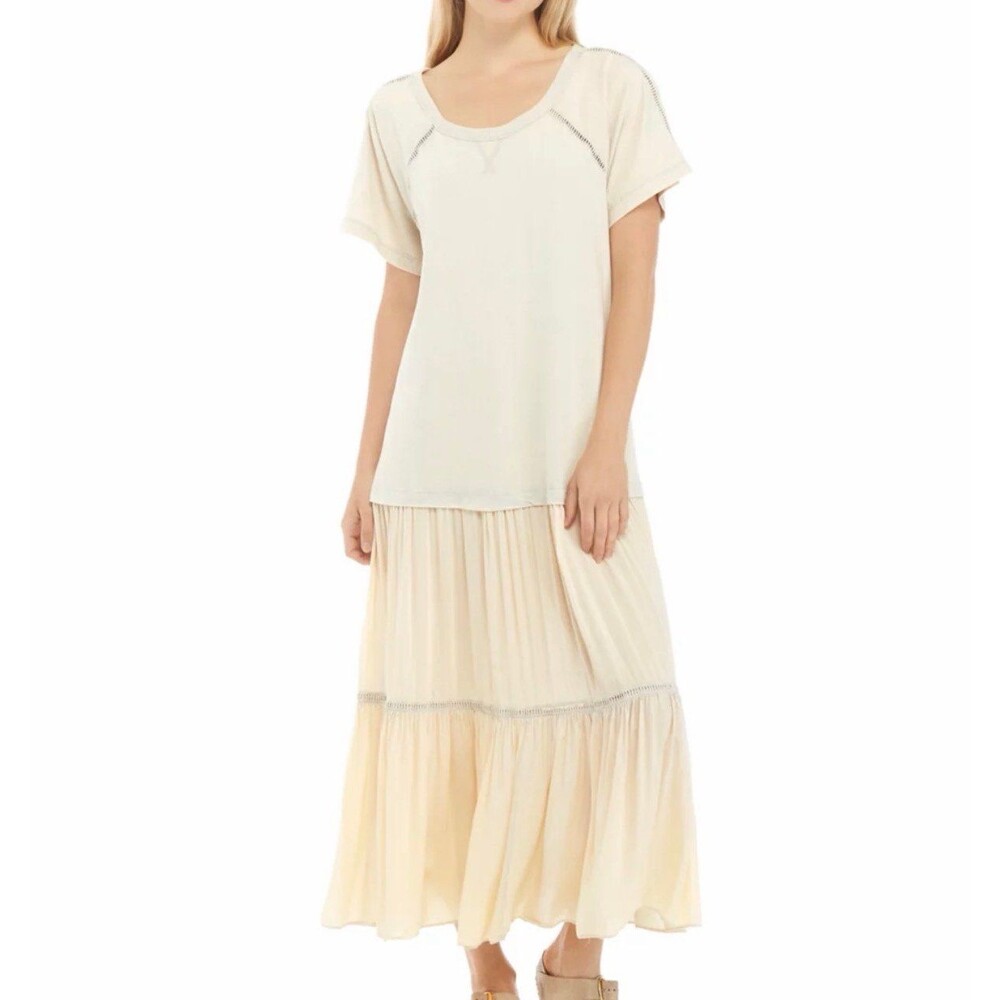 Free people boho maxi dress extra large sun faded xl - Picture 1 of 12
